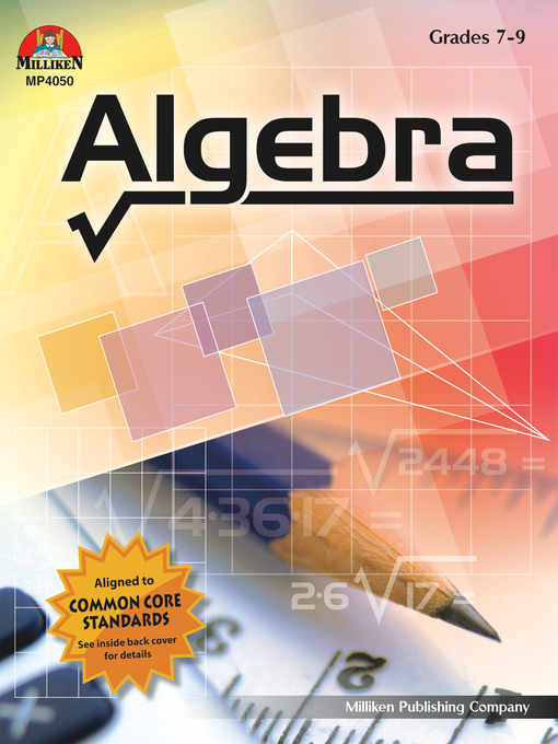 Cover of Algebra